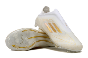 chuteira-campo-adidas-f50-ll-fg-branca-e-dourada-day-spark-5
