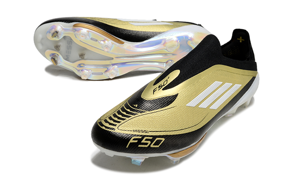 chuteira-campo-adidas-f50-ll-messi-fg-preto-e-dourado-triunfo-dorado-pack-2