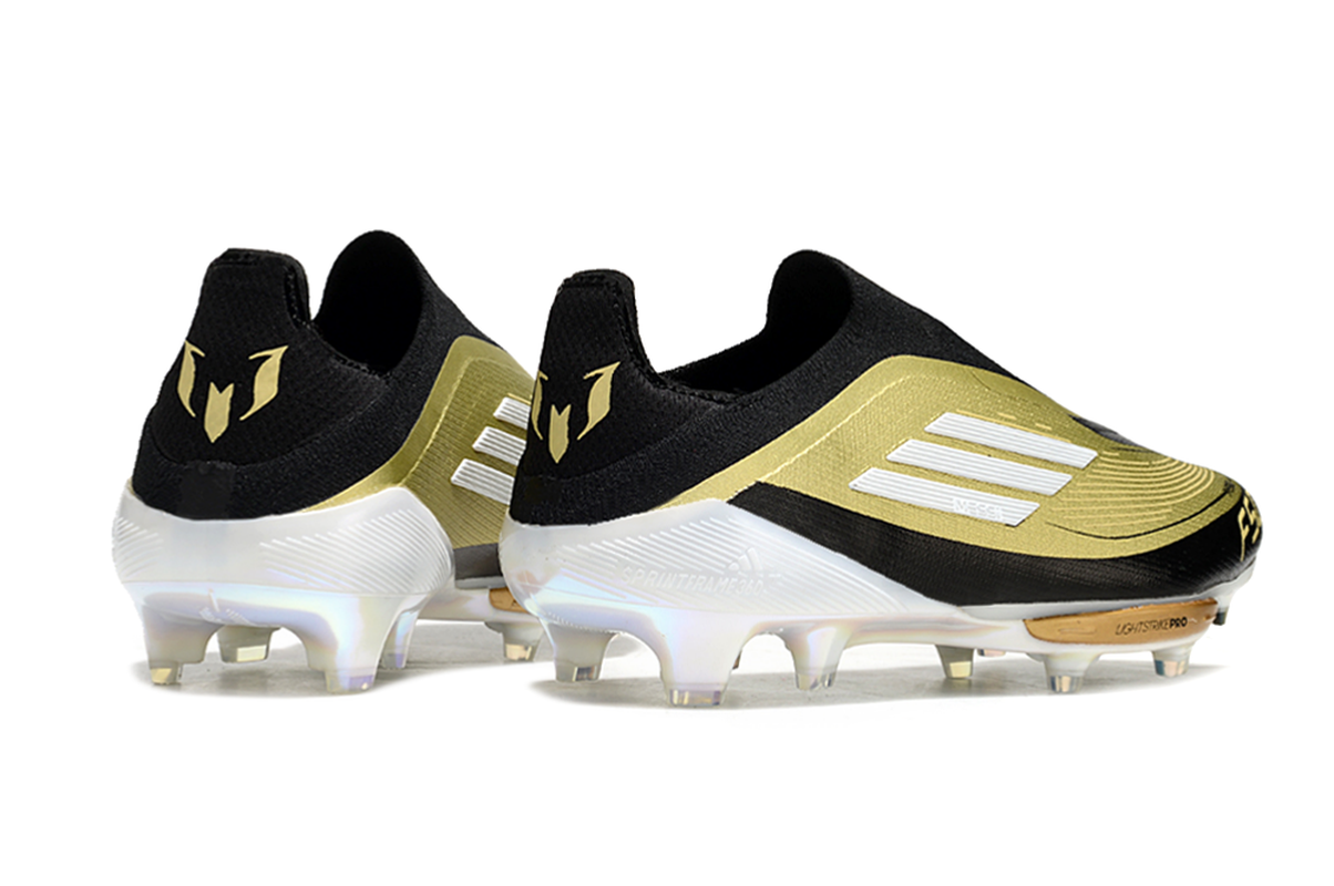 chuteira-campo-adidas-f50-ll-messi-fg-preto-e-dourado-triunfo-dorado-pack-4