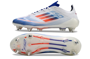 chuteira-campo-adidas-f50-ponta-de-aluminio-branca-azul-e-vermelha-advancement-pack-2