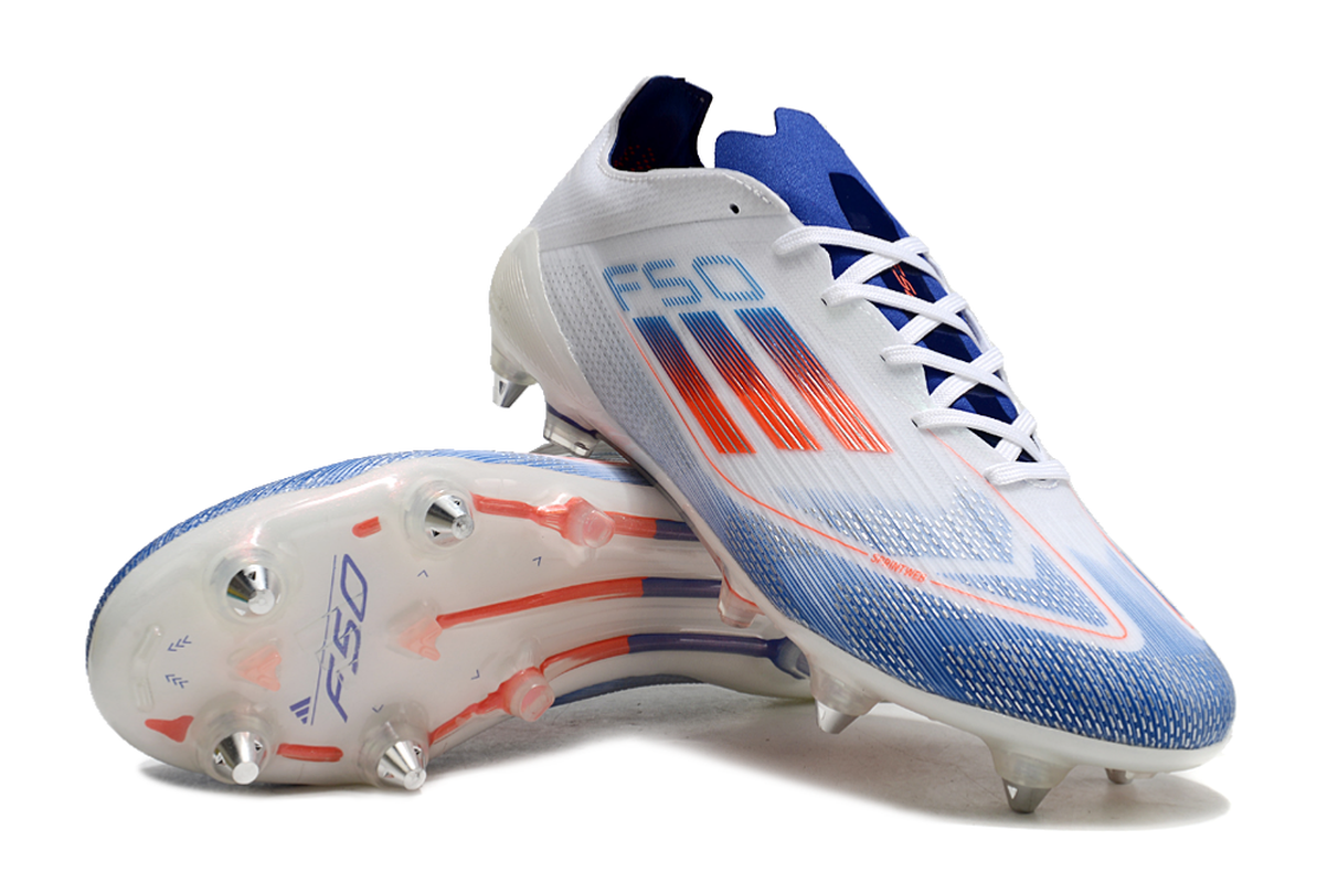 chuteira-campo-adidas-f50-ponta-de-aluminio-branca-azul-e-vermelha-advancement-pack-5