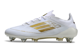 chuteira-campo-adidas-f50-ponta-de-aluminio-branca-e-dourada-day-spark-1