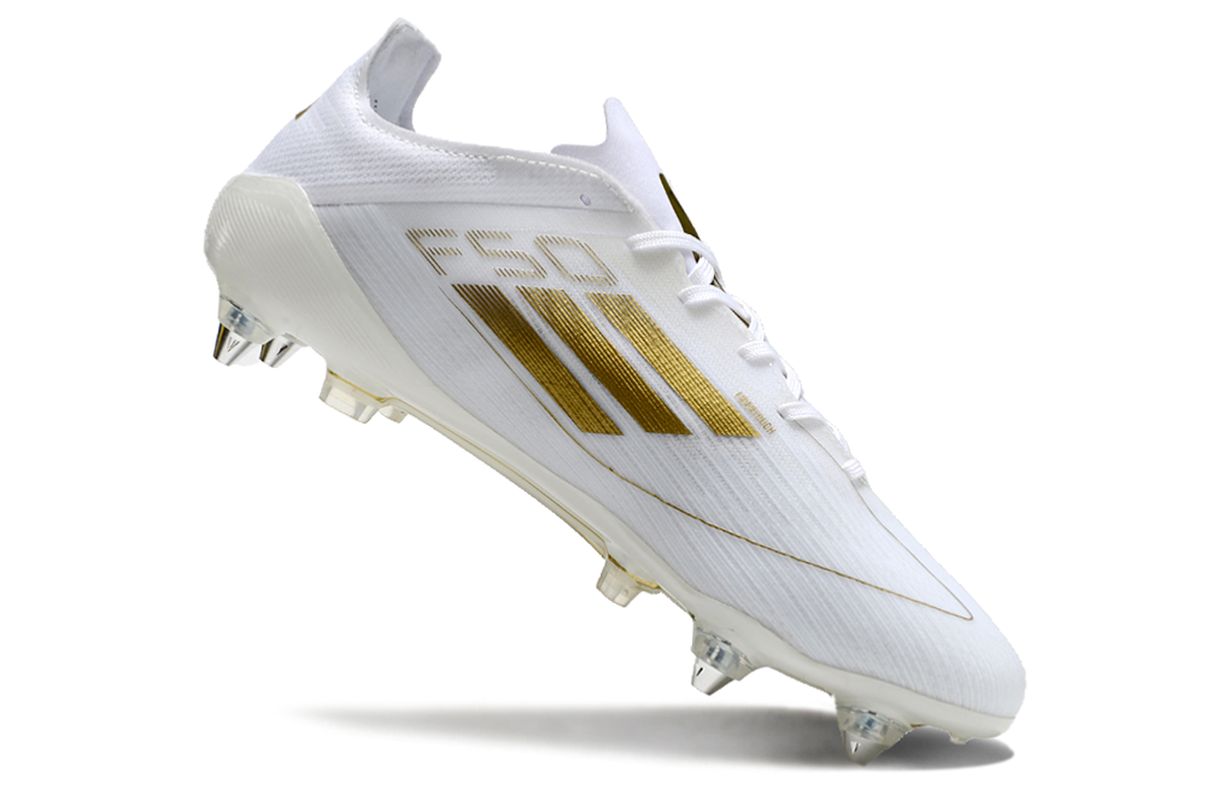 chuteira-campo-adidas-f50-ponta-de-aluminio-branca-e-dourada-day-spark-7