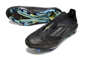 chuteira-campo-f50-ll-fg-preta-e-dourada-dark-spark-pack-4