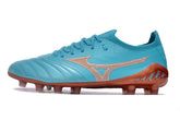 chuteira-campo-mizuno-morelia-neo-3-fg-azul-e-bronze-azure-blue-pack-1