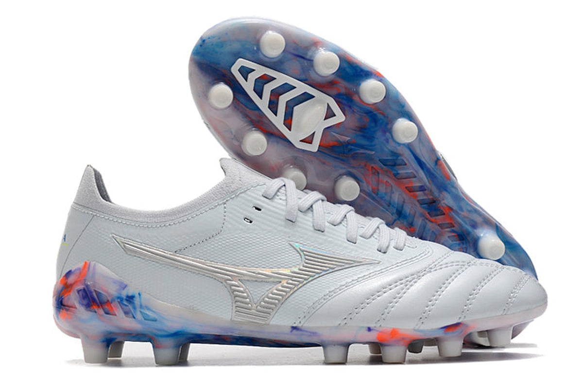 chuteira-campo-mizuno-morelia-neo-3-fg-branca-prata-e-azul-2