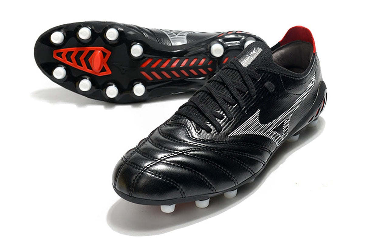 chuteira-campo-mizuno-morelia-neo-3-fg-preta-e-vermelha-4