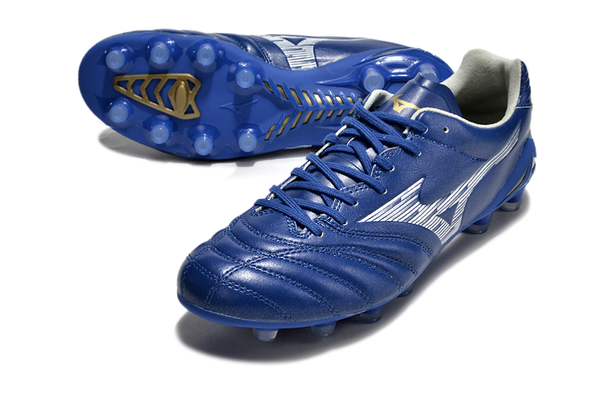chuteira-campo-mizuno-morelia-neo-4-beta-fg-azul-mugen-pack-4
