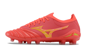 chuteira-campo-mizuno-morelia-neo-4-beta-fg-vermelha-e-dourada-release-pack-1