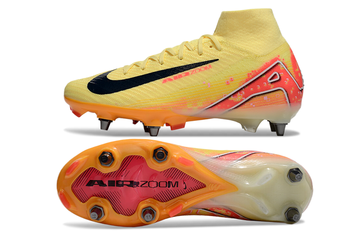 chuteira-campo-nike-air-zoom-mercurial-superfly-10-elite-trava-mista-amarela-e-laranja-mbappess-2