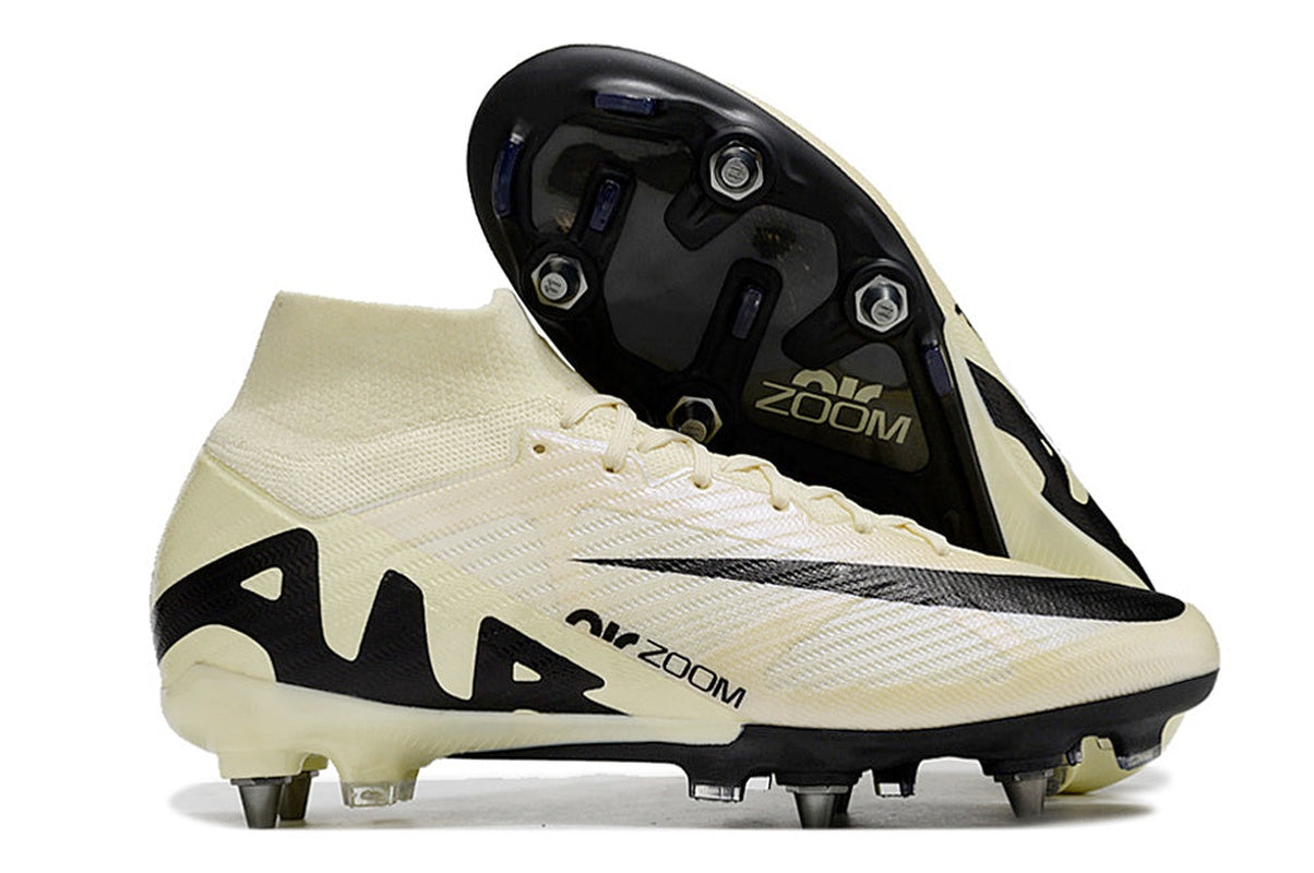 chuteira-campo-nike-air-zoom-mercurial-superfly-9-elite-trava-mista-bege-e-preta-mad-ready-pack-5