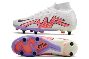 chuteira-campo-nike-air-zoom-mercurial-superfly-9-elite-trava-mista-branca-e-roxa-disruption-pack-4