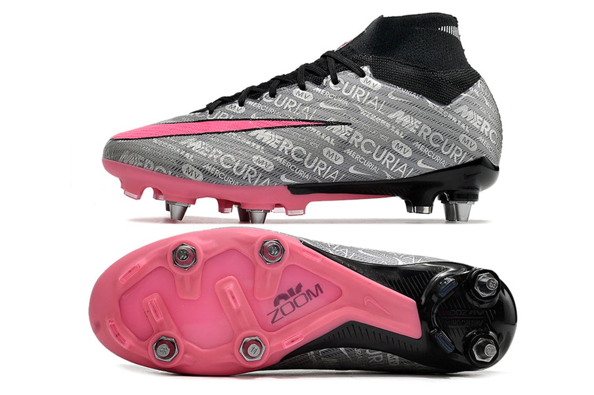 chuteira-campo-nike-air-zoom-mercurial-superfly-9-elite-trava-mista-prata-e-rosa-anniversary-25-years-pack-3