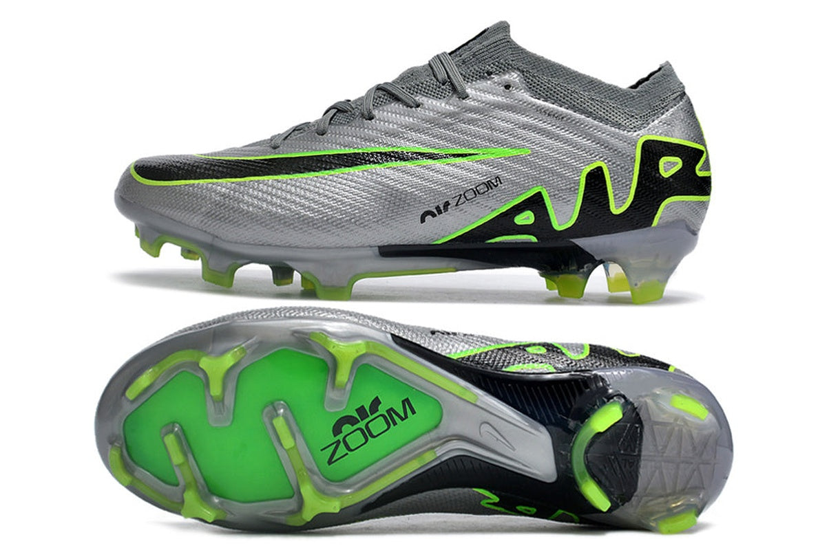chuteira-campo-nike-air-zoom-mercurial-vapor-15-elite-fg-cinza-e-verde-2