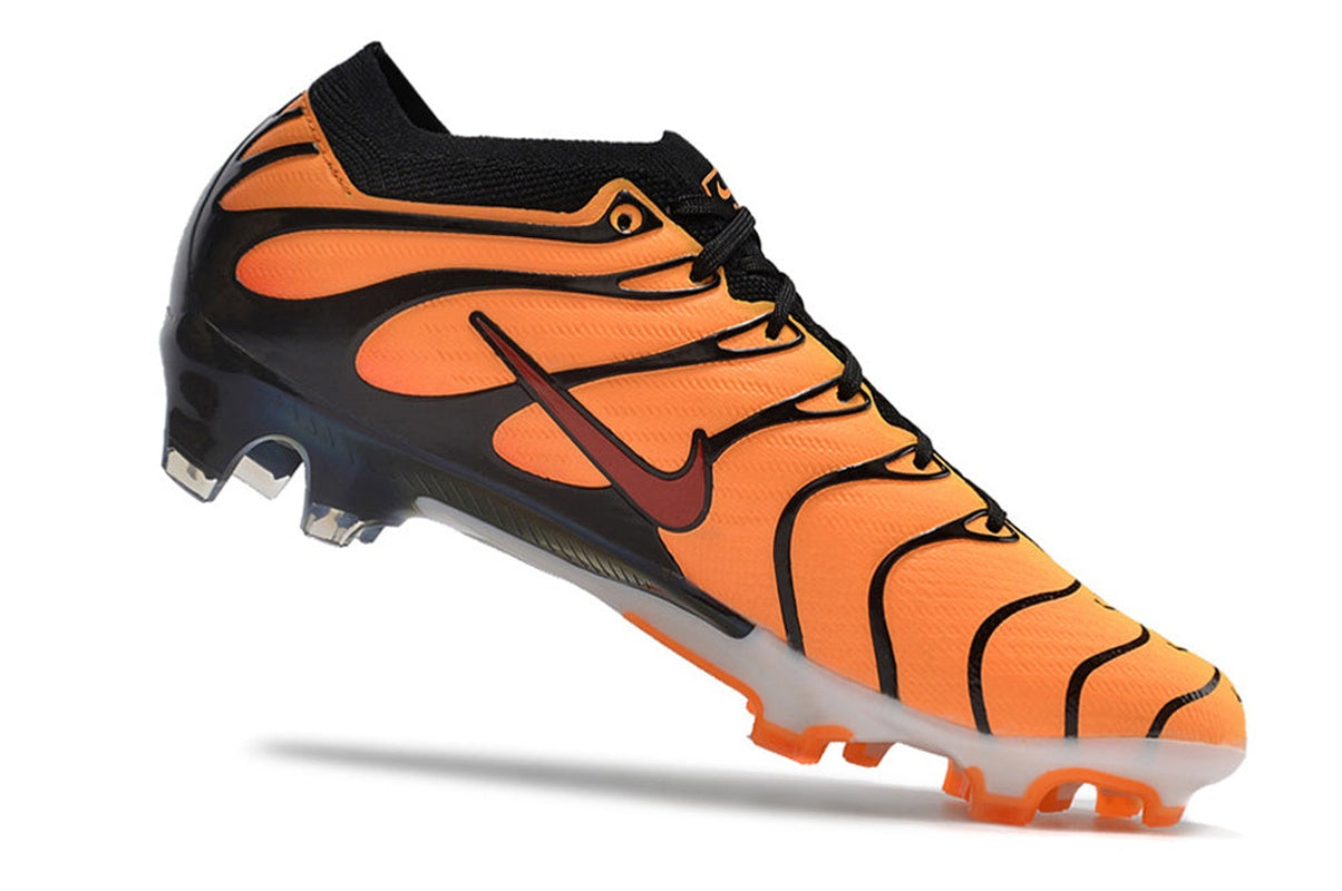 chuteira-campo-nike-air-zoom-mercurial-vapor-15-elite-fg-laranja-e-preta-air-max-plus-7