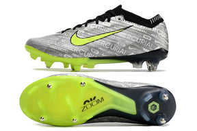 chuteira-campo-nike-air-zoom-mercurial-vapor-15-elite-ponta-de-aluminio-prata-e-verde-anniversary-25-years-pack-4