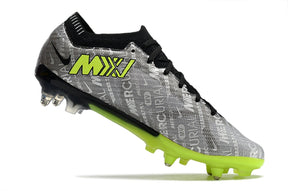chuteira-campo-nike-air-zoom-mercurial-vapor-15-elite-ponta-de-aluminio-prata-e-verde-anniversary-25-years-pack-5