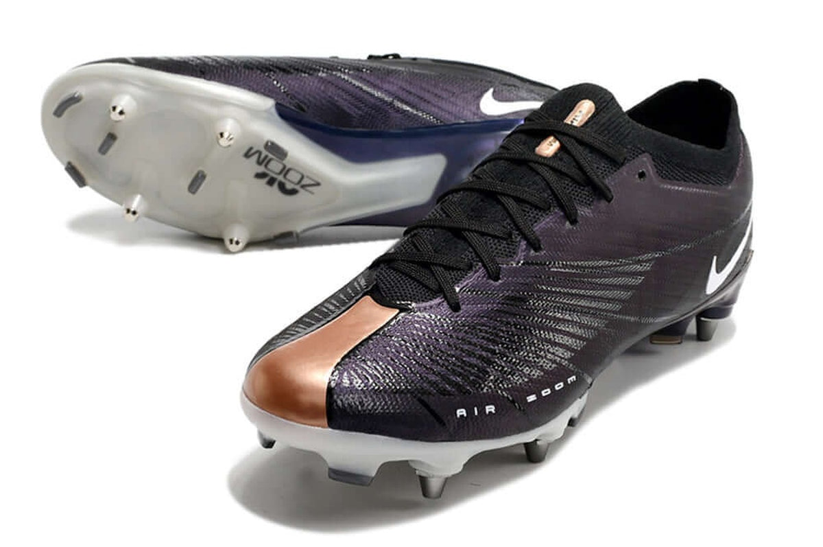 chuteira-campo-nike-air-zoom-mercurial-vapor-15-elite-trava-mista-preta-e-cobre-especial-2001-pack-2