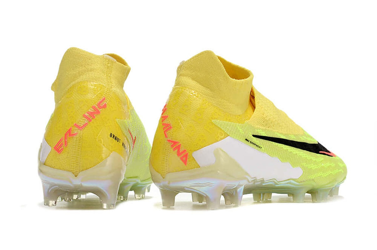 chuteira-campo-nike-phantom-gx-df-elite-fg-amarela-e-verde-haaland-4
