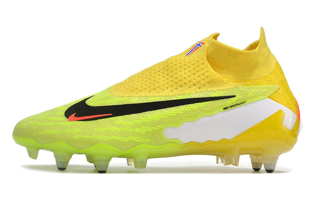 chuteira-campo-nike-phantom-gx-df-elite-ponta-de-aluminio-amarela-e-verde-haaland-1