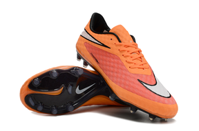 chuteira-campo-nike-retrô-hypervenom-phantom-i-fg-laranja-vermelha-branca-e-preta-5