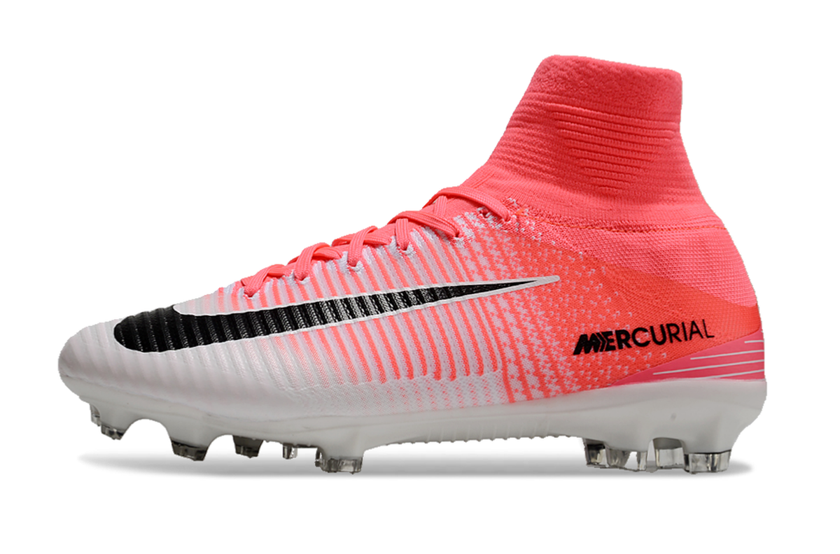 chuteira-campo-nike-retrô-mercurial-superfly-5-fg-branca-e-rosa-1