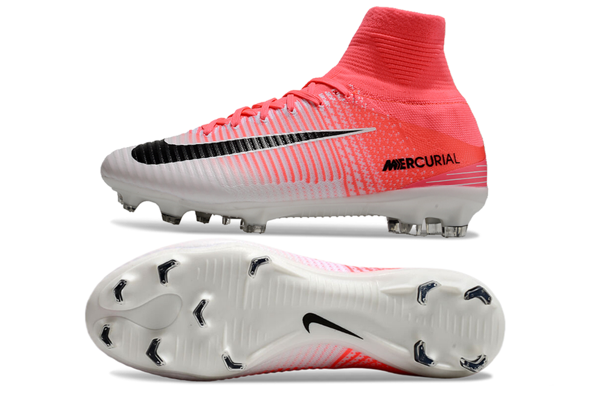 chuteira-campo-nike-retrô-mercurial-superfly-5-fg-branca-e-rosa-2