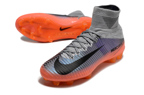 chuteira-campo-nike-retrô-mercurial-superfly-5-fg-prata-e-laranja-cr7-4