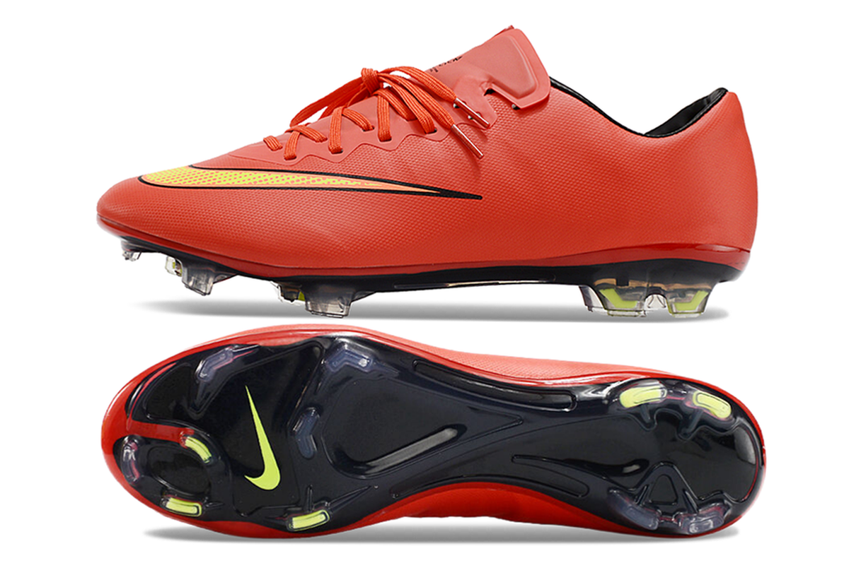 chuteira-campo-nike-retrô-mercurial-vapor-10-fg-laranja-e-amarelo-2