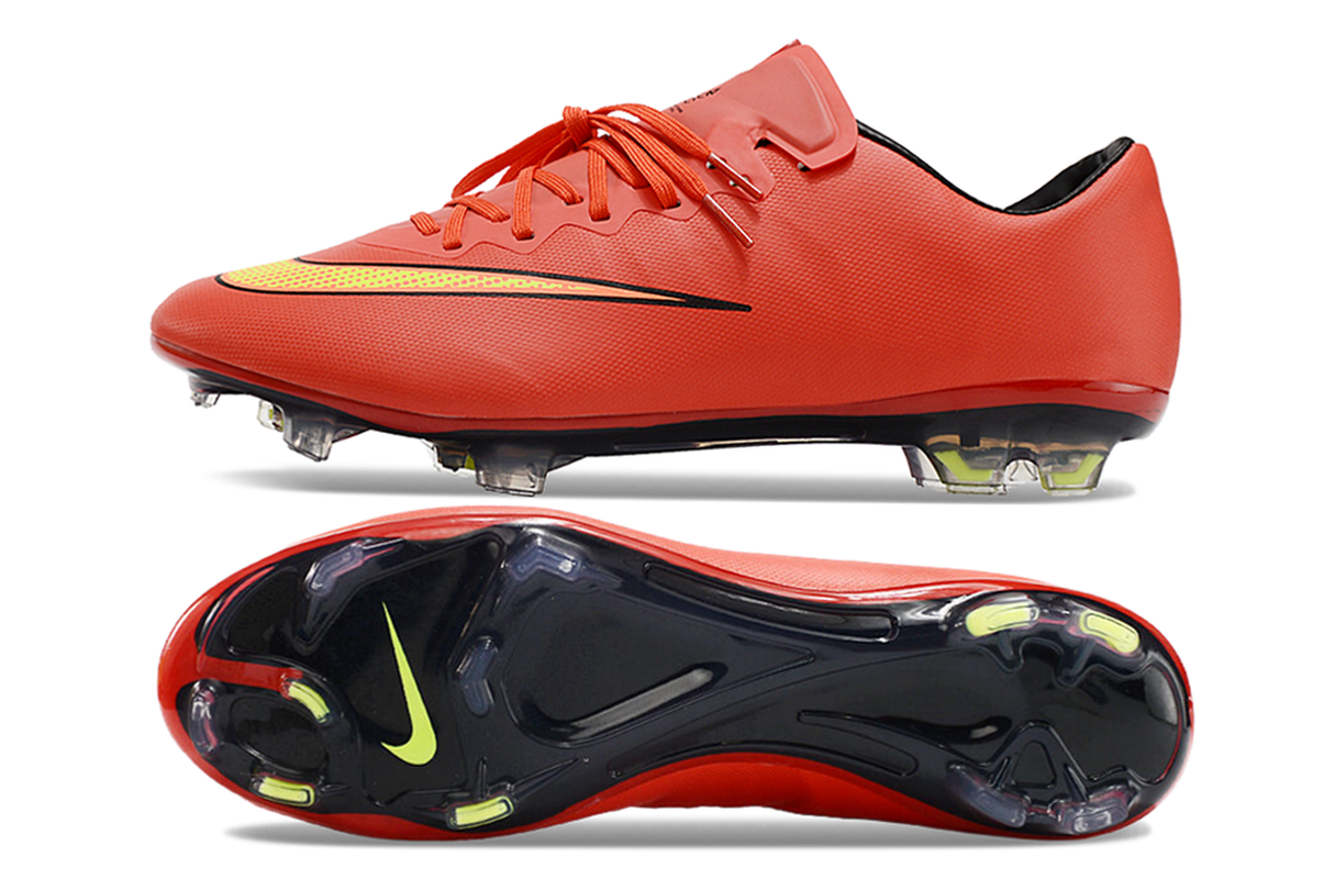 chuteira-campo-nike-retrô-mercurial-vapor-10-fg-laranja-e-amarelo-2