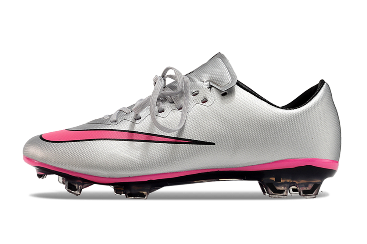 chuteira-campo-nike-retrô-mercurial-vapor-10-fg-prata-e-rosa-1