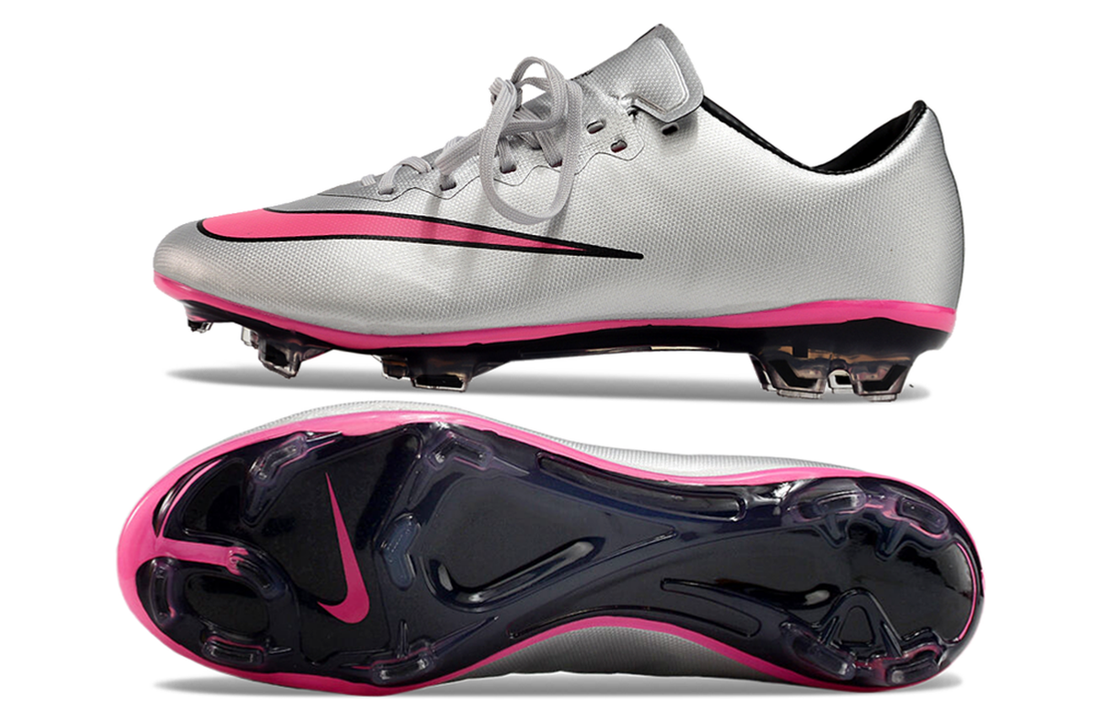 chuteira-campo-nike-retrô-mercurial-vapor-10-fg-prata-e-rosa-2