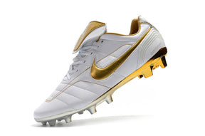 chuteira-campo-nike-retrô-tiempo-legend-7-elite-fg-branca-e-dourada-r10-6