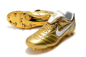 chuteira-campo-nike-retrô-tiempo-legend-7-elite-fg-dourado-e-branco-r10-5