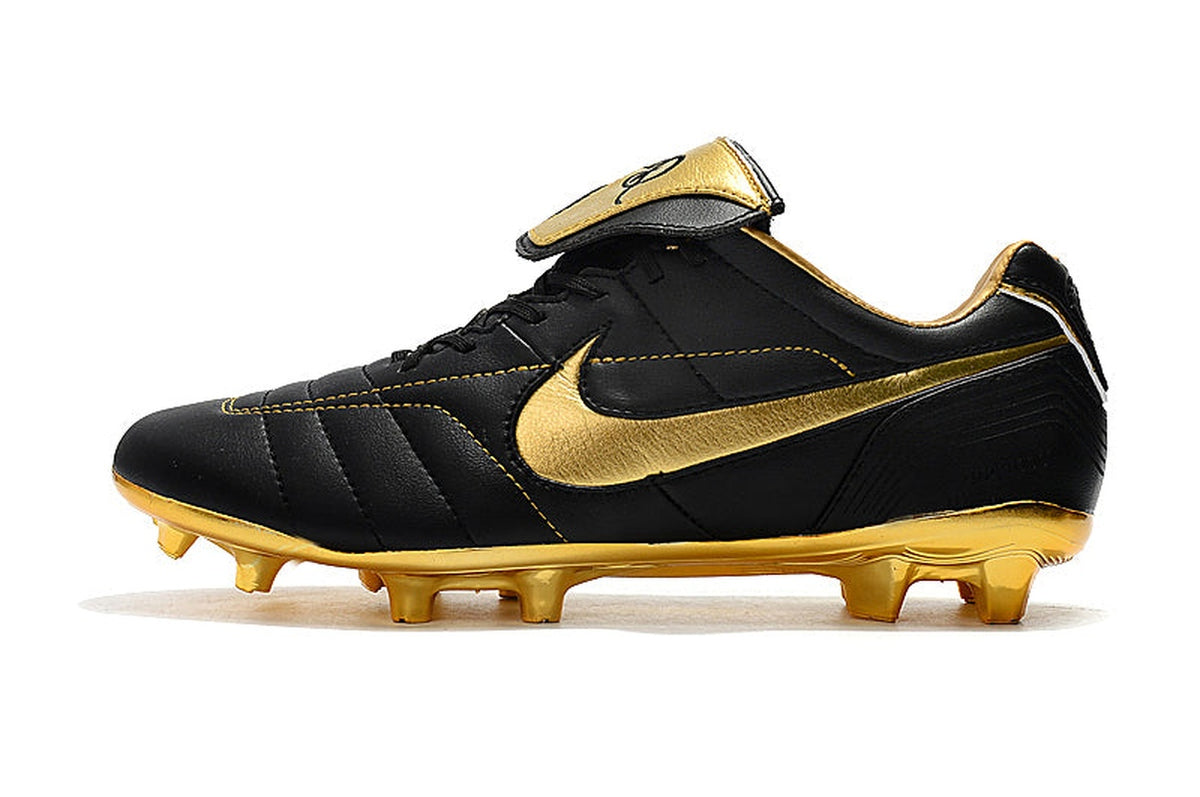 chuteira-campo-nike-retrô-tiempo-legend-7-elite-fg-preta-e-dourada-r10-1