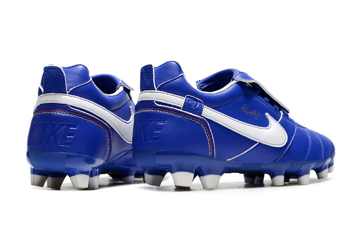 chuteira-campo-nike-retrô-tiempo-legend-r10-elite-azul-e-branca-3