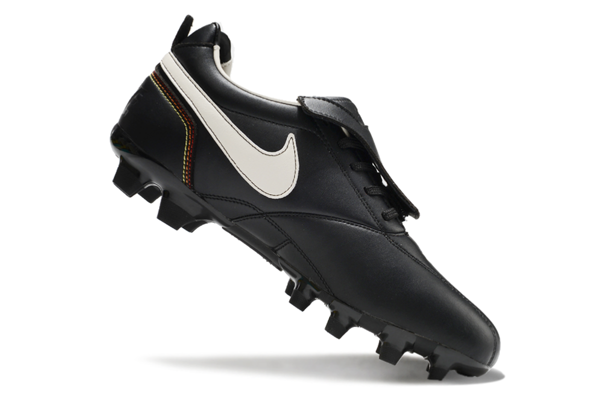 chuteira-campo-nike-retrô-tiempo-legend-r10-elite-preta-e-branca-6