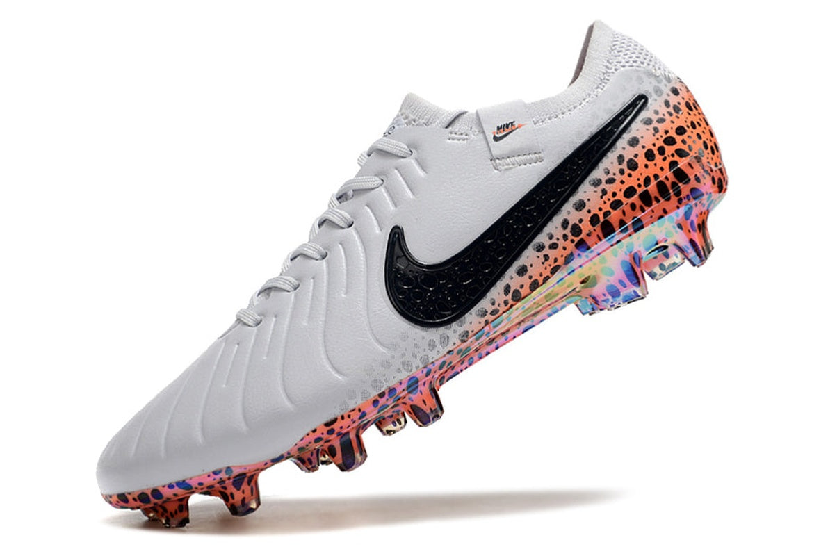 chuteira-campo-nike-tiempo-legend-10-elite-fg-branca-preto-e-laranja-electric-pack-5