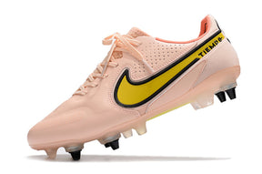 chuteira-campo-nike-tiempo-legend-9-elite-trava-mista-rosa-e-amarelo-lucent-pack-5