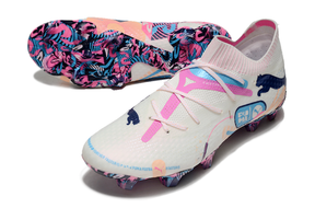 chuteira-campo-puma-future-7-fg-branca-azul-e-rosa-volume-up-pack-3