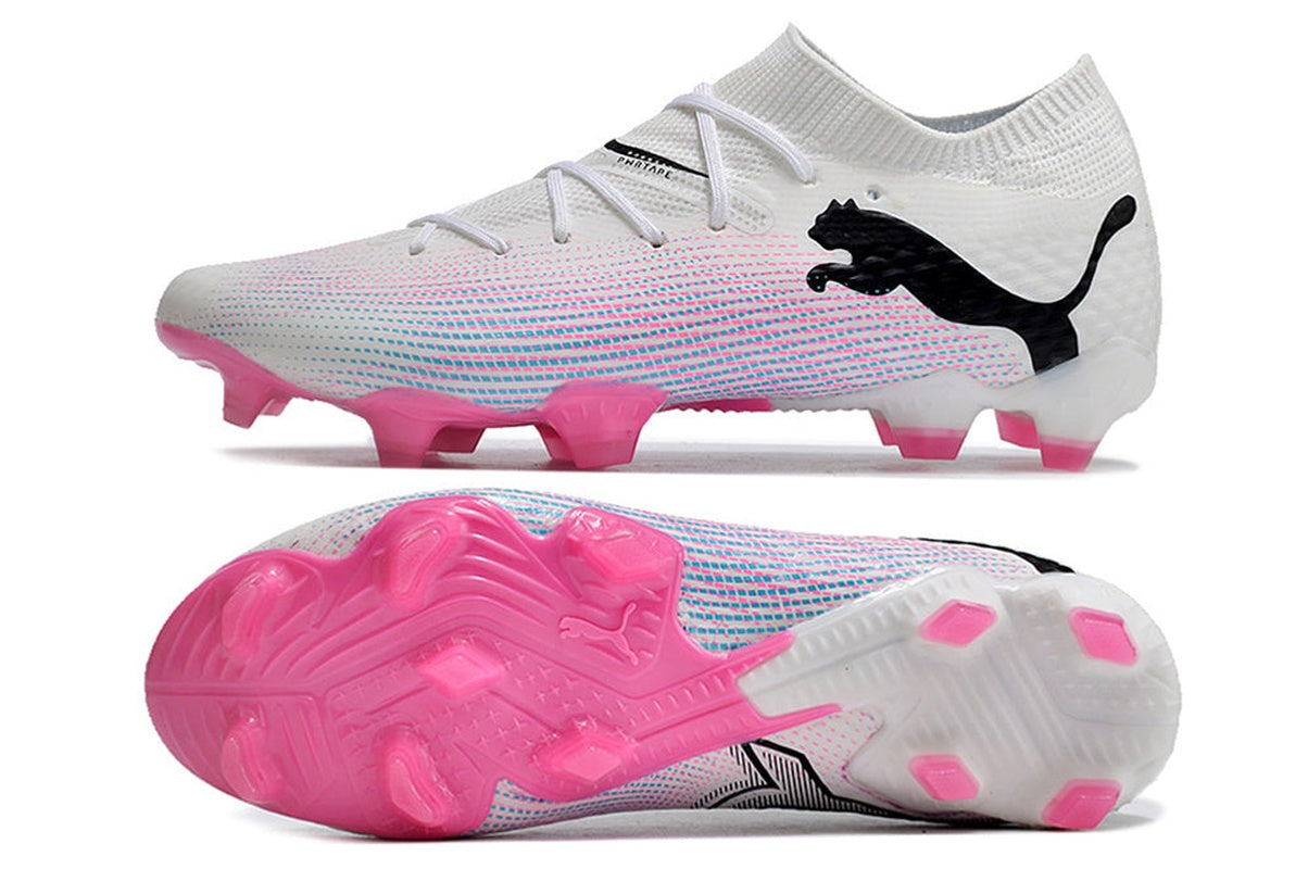 chuteira-campo-puma-future-7-fg-branca-e-rosa-phenomenal-pack-7