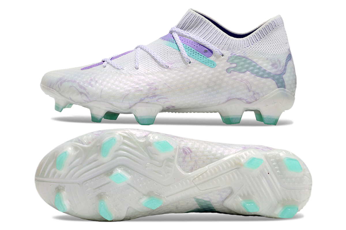 chuteira-campo-puma-future-7-fg-branca-verde-e-roxo-brilliance-pack-2