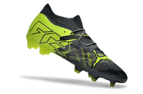 chuteira-campo-puma-future-7-fg-cinza-e-verde-rush-pack-7