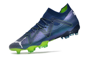 chuteira-campo-puma-future-ultimate-fg-azul-e-verde-gear-up-pack-3