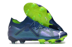 chuteira-campo-puma-future-ultimate-fg-azul-e-verde-gear-up-pack-6