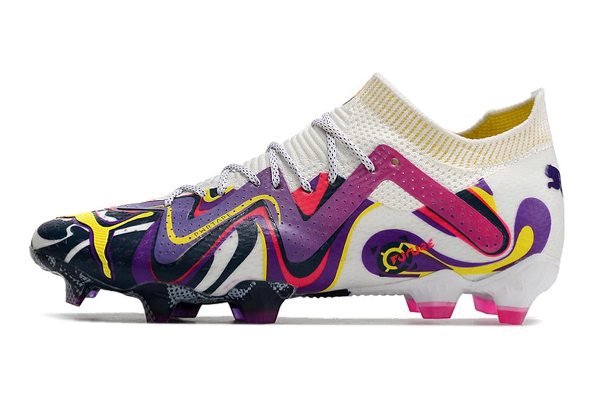 chuteira-campo-puma-future-ultimate-fg-branca-e-roxa-creativity-pack-1