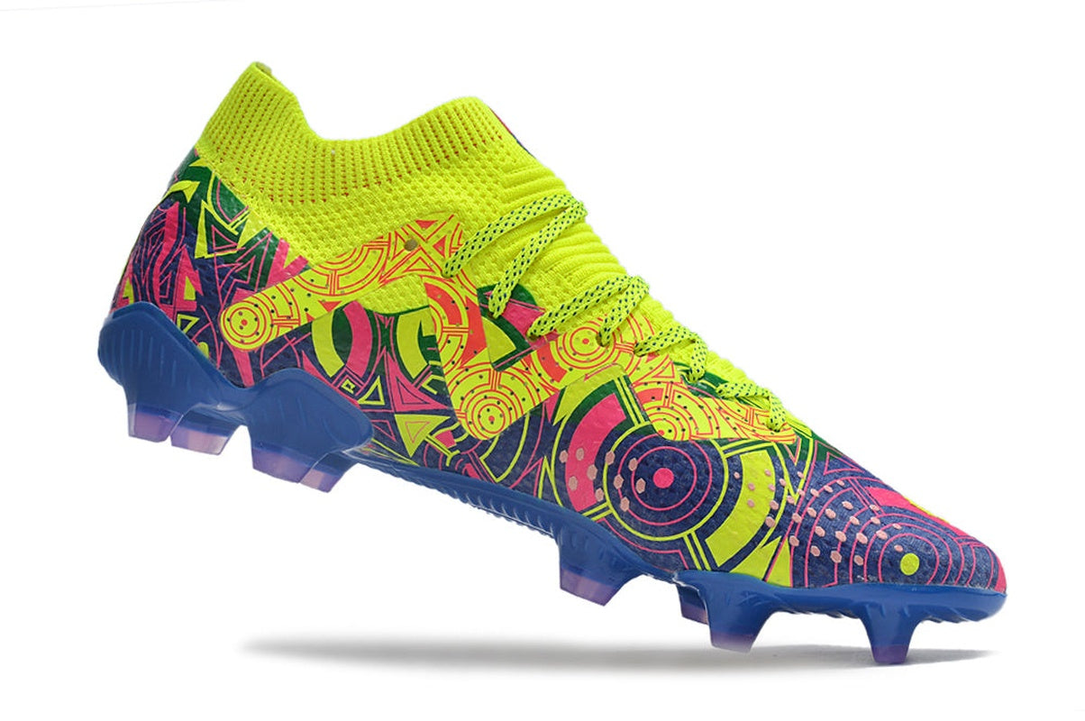 chuteira-campo-puma-future-ultimate-fg-verde-rosa-e-azul-energy-pack-4