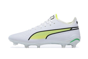 chuteira-campo-puma-king-ultimate-fg-branca-e-verde-pursuit-pack-1