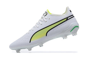 chuteira-campo-puma-king-ultimate-fg-branca-e-verde-pursuit-pack-6