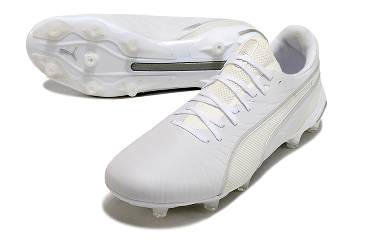 chuteira-campo-puma-king-ultimate-fg-branca-whiteout-pack-5